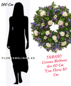 Corona de flores funeral FLORAL