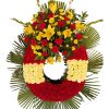 Corona funeraria Bandera de España precio
