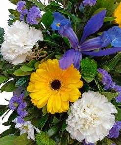 corona de flores para difunto CONDOLENCIAS