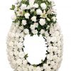 corona de flores para difuntos FUNERAL precio