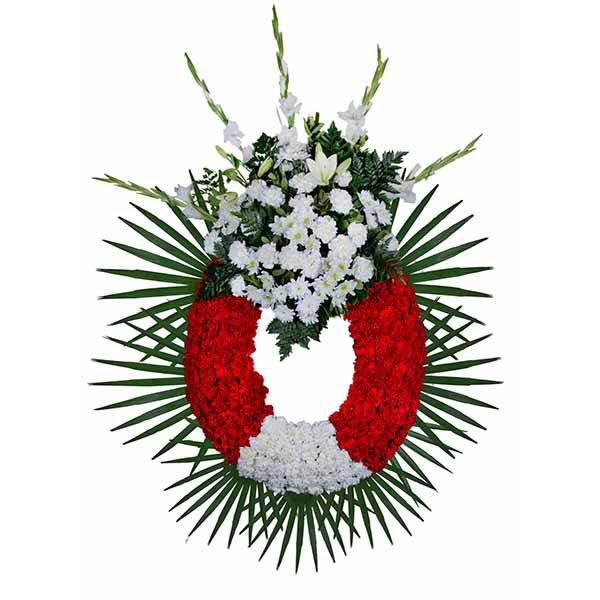 corona de flores tanatorio M30 corona de flores tanatorio M30