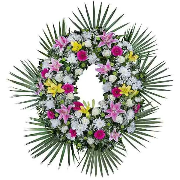 corona de flores funeraria para tanatorio san isidro precio corona de flores funeraria para tanatorio san isidro