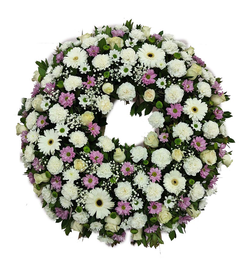 corona de flores para difuntos DUELO precio corona de flores para difuntos DUELO precio