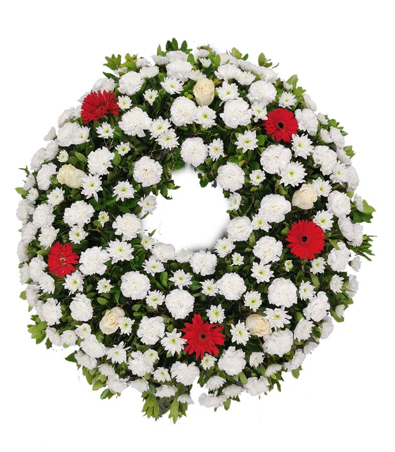 corona de flores para difuntos ELEGANTE corona de flores para difuntos ELEGANTE