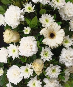 corona funeraria PÉSAME para tanatorios, funerales y entierros en Madrid