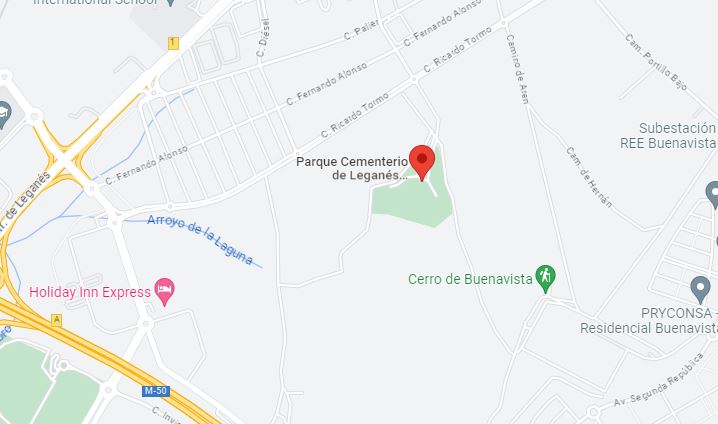parque cementerio leganés